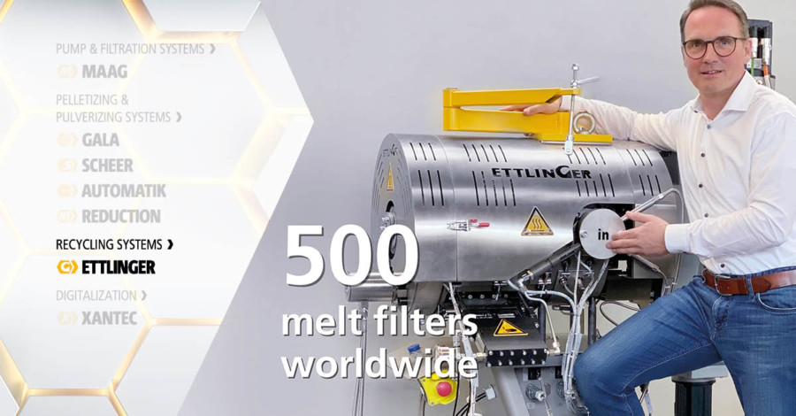 MAAG Road2K Installed Base - 500 melt filters worldwide