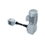 Drive units for extrusion gear pumps